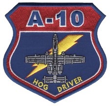 A-10 Hog Driver Patch picture