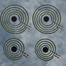 4PK MP22YA Electric Range Burner Element Unit Set 2 pc MP15YA 6