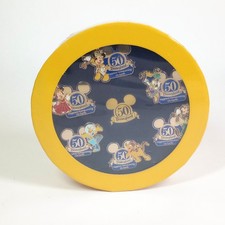SEALED Disney 50th Anniversary Pin Set Disneyland Happiest Homecoming On Earth picture