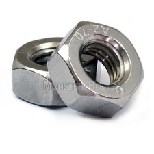 Metric Stainless Steel Hex Nuts DIN 934  M2 M2.5 M3 M3.5 M4 M5 M6 M8 M10 M12 M14 picture