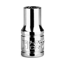 Capri Tools Shallow Socket, 1/4 in. Drive, 6-Point, SAE and Metric Sizes picture