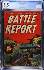 Battle Report #1 - Farrell 1952 CGC 5.5 HIGHEST GRADE picture