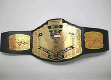 WCW 2000 US United States Championship Replica Title Belt Figures Toy Company Co picture