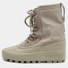 Yeezy x Adidas 950 Moonrock Size 36 23 Beige Canvas and Suede High Top Sneakers picture