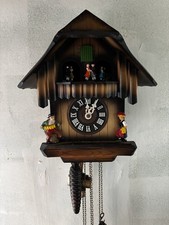 Vintage German Musical Cuckoo Clock - Mint & Fully Functional picture