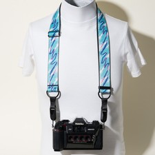 90s Jazz Dixie Cup Pattern Camera Strap 36-56