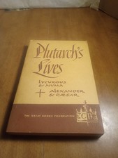 1948 Plutarch's Lives Lycurgus & Numa Alexander & Caesar Great Books Foundation picture