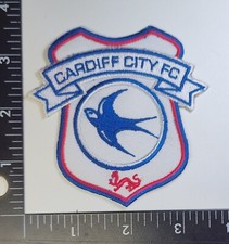 Patch Cardiff City Football Club Vantage Collection Iron Sew High Quality picture