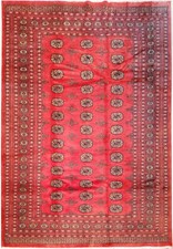6x9' Classic Hand-Knotted Bokara Rug #5308 picture