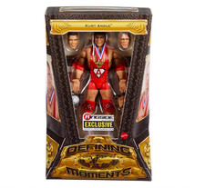 Figure Ringside exclusive WWE Elite Defining Moments Kurt Angle with Wig picture