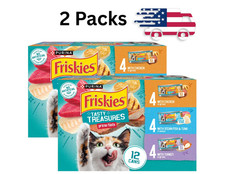Friskies Gravy Tasty Treasures Prime Filets, Wet Cat Food, 24 Pack, 5.5 oz Cans picture