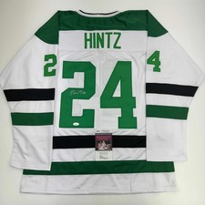 Autographed/Signed Roope Hintz Dallas White Hockey Jersey JSA COA picture