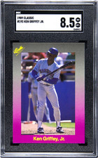 1989 Classic #193, KEN GRIFFEY Jr. (RC), SGC (8.5) (NM/MT+) Limited, Rare & RC picture
