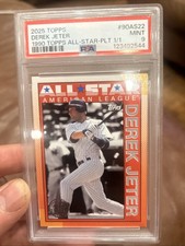 2025 Topps Derek Jeter 1990 All star Platinum 1/1  picture