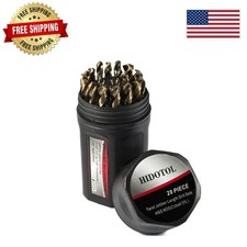 Comprehensive 29PCS Drill Bit Set - M35 High-Speed Steel for Hard Metal & Wood picture