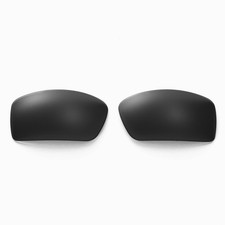 Walleva Polarized Black Replacement Lenses For Oakley Gascan Sunglasses picture