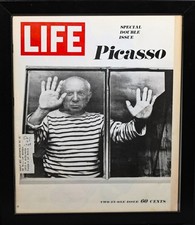 1968 LIFE Magazine Pablo Picasso Framed Original Complete Double Issue Wall Art picture