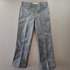 Dickies 874 Original Fit Work Pants Men's 38x30 Gray Classic Retro Y2K Style picture