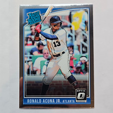 Panini 2018 Donruss Optic Rated Rookie Ronald Acuña Jr. RC #63 Braves picture