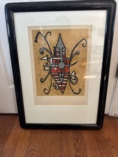 Wifredo Lam Original Lithograph Hand Signed Numbered Limited H.C. 7/20 picture