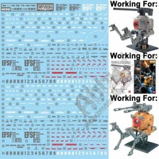 for MG 1/100 RB-79 Ball ver. ka/RB-79K 08 MS Team D.L Water Slide Decal Stickers picture