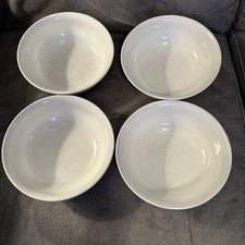 Mikasa English Countryside Set of 4 Cereal Bowls 7” White DP900 picture