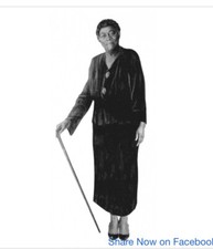 MARY MCLEOD BETHUNE CIVIL RIGHTS ACTIVIST LIFE SIZED CARDBOARD CUTOUT picture