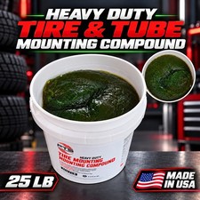 PTS  OTR Bead Packing and Tire Mounting Compound 25 lb - Heavy Duty Green picture