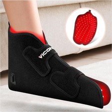 Viconor Red Infrared Light Therapy for Feet —Red Shoe Black picture
