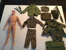 Vintage 1964 GI Joe Hasbro Action Figure With Accessories Clothes  picture