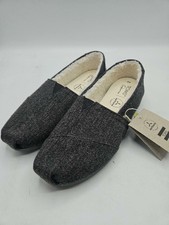 TOMS Women's Alpargata Loafer Flat, Smoke Grey Repreve, Size 8 W picture