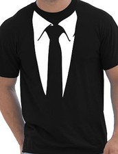 Funny tuxedo Shirt Christmas FATHER'S DAY FUNNY CUTE T-Shirt S-4XL picture