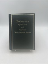 Rosicrucian questions and answers, With complete history, 1975 picture