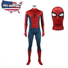 Spider-Man Homecoming Peter Parker Cosplay Classic Deluxe Jumpsuit Costume picture