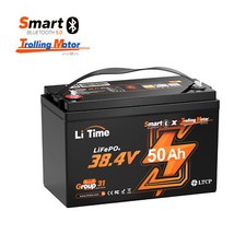 LiTime 36V 50Ah Bluetooth Group31 LiFePO4 Battery for Trolling Motor-refurbished picture