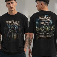 Metal Church And Armored Saint The Metal Saint Tour 2026 Schedule T-Shirt picture