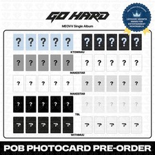 [PreSale] MEOVV Single Album GO HARD POB Photocard picture