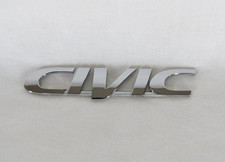1996-2000 Honda Civic Emblem Rear Trunk Chrome Badge Nameplate Symbol Logo picture