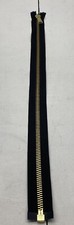 QTY 1 - Carhartt Zipper Brass Black 24.5