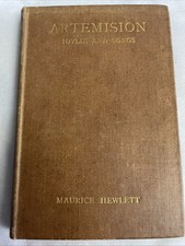 Maurice Hewlett / ARTEMISION IDYLLS AND SONGS 1909 Excellent FS Rare picture