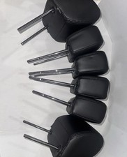 2005-2007 Nissan Armada Titan  Second Row and  Third Row  Headrest Set Black OEM picture
