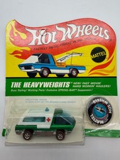 Vintage Hot Wheels Redline Heavy Weights Ambulance Carded Blisterpack picture