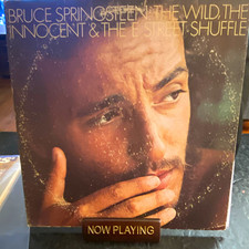 Bruce Springsteen The Wild, The Innocent & The E Street Shuffle LP picture