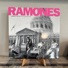 Ramones Summer in the City Live San Francisco 1979 2LP Neon Pink Vinyl EX Hype picture