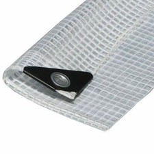 14 MIL Clear Tarp Premium Sun Shade Tarp Extra Heavy Duty Canopy Top 3 Ply 6oz picture