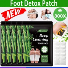 300-10PC Detox Foot Patches Pads Body Toxins Feet Slimming Deep Cleansing Herbal picture
