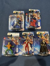 Matel DC Justice League Shazam Black Adam AquaMan Superman & Batman Micro Figure picture