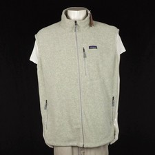 New Patagonia Classic Synchilla Fleece Jacket Vest Mens 3XL XXXL Oatmeal Beige picture