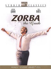 Zorba the Greek (DVD, 2004, Studio Classics) NEW  picture