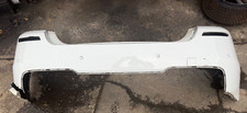 11-16 BMW F10 M-SPORT REAR BUMPER COVER W/ PDC SENSORS *Damaged / No Shipping picture